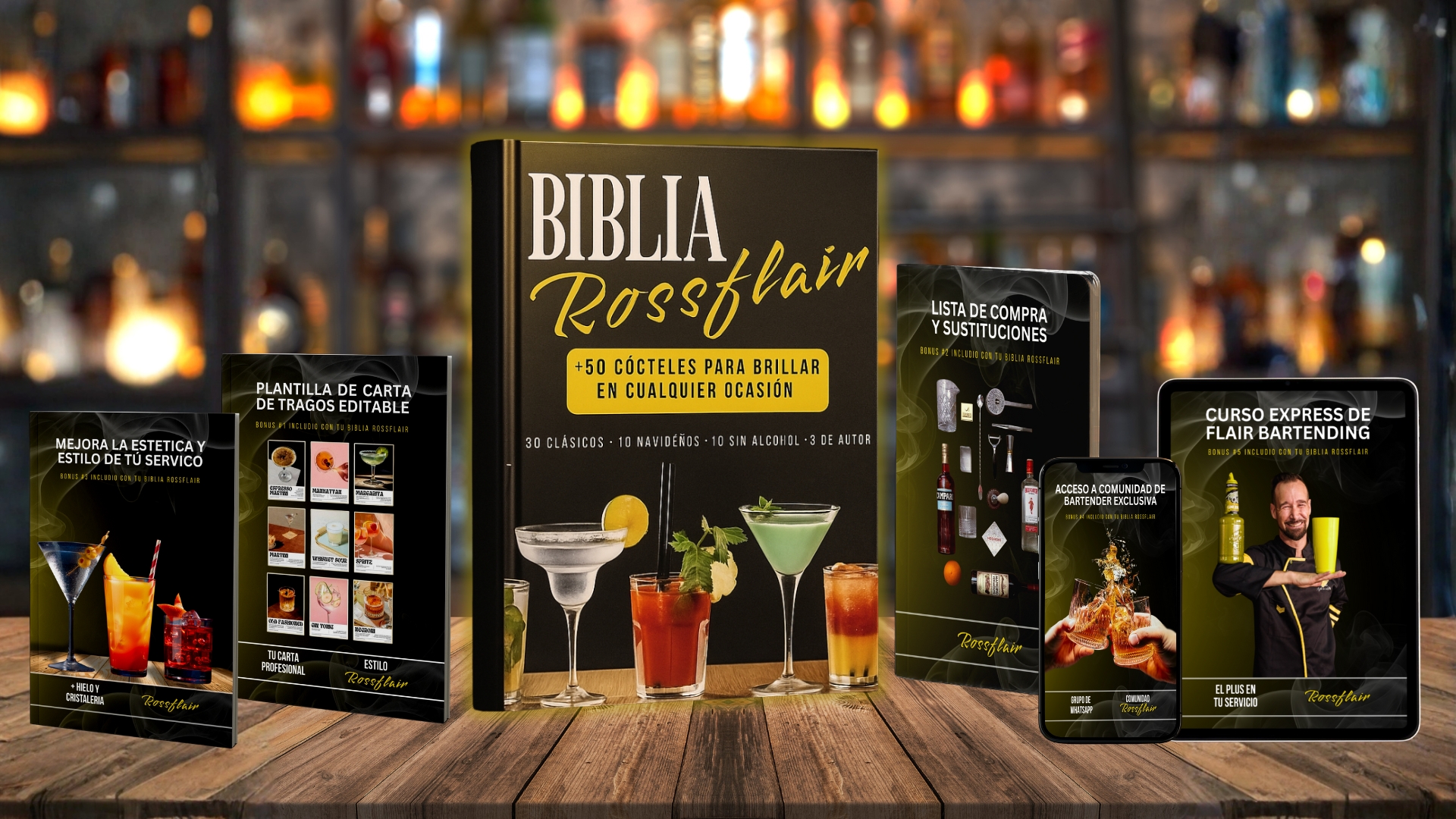 Pack completo Biblia Rossflair